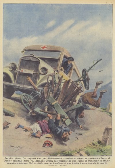 Tragisk spill av Achille Beltrame