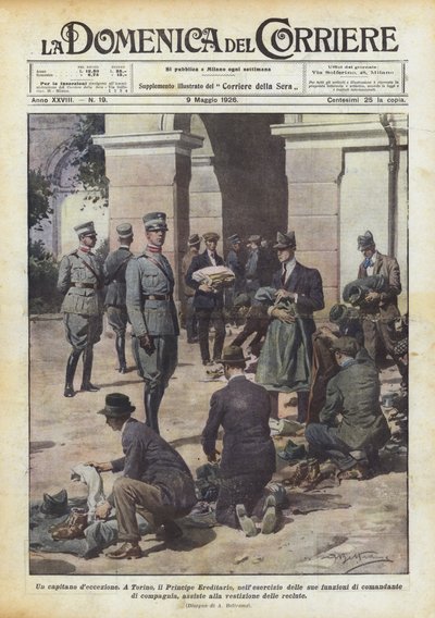 En bedragerkaptein av Achille Beltrame