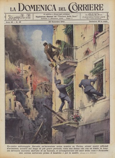 En heroisk redning av Achille Beltrame