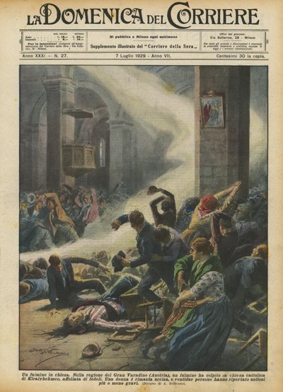 Lyn i kirken av Achille Beltrame