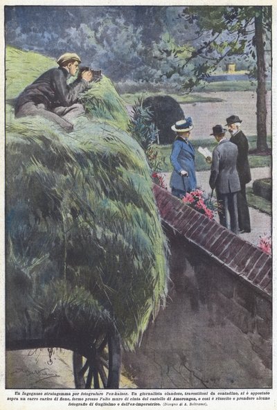 Et genialt triks for å fotografere lex-kaiser av Achille Beltrame