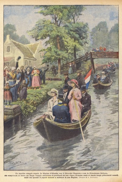 En uvanlig kongelig reise av Achille Beltrame