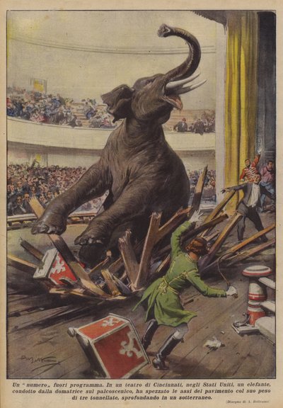 Et ikke-planlagt nummer av Achille Beltrame