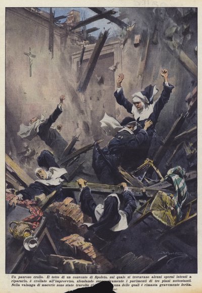 En skremmende kollaps av Achille Beltrame