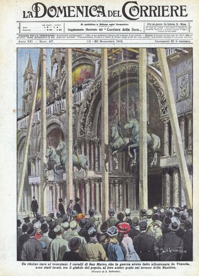 En retur kjær til venetianerne av Achille Beltrame