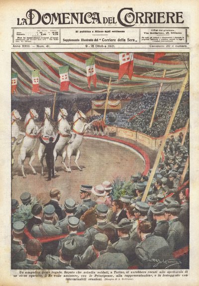 En fin kongelig gest av Achille Beltrame