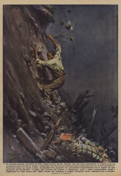 Et forferdelig drama av Achille Beltrame