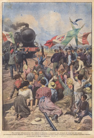 En nysgjerrig demonstrasjon av Achille Beltrame