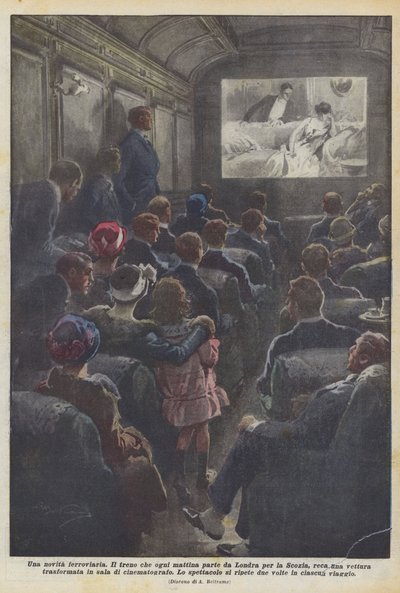 En jernbanenyhet av Achille Beltrame