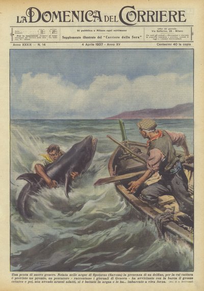 En ny type fiske av Achille Beltrame