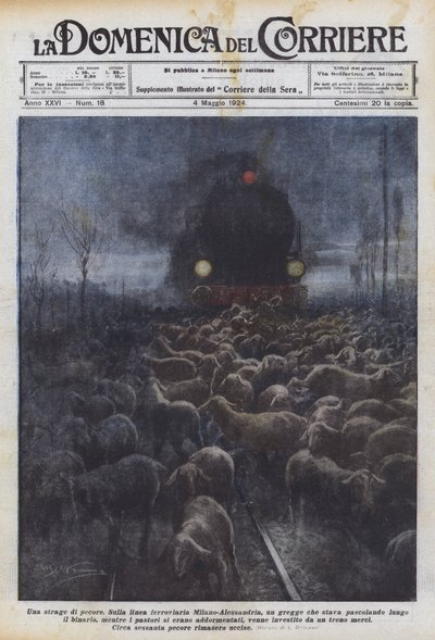 Et slakt av sau av Achille Beltrame