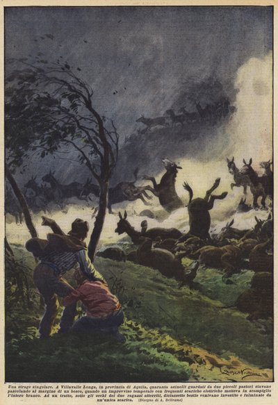 En enestående massakre av Achille Beltrame