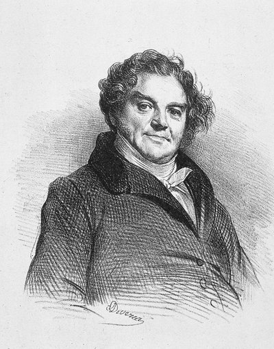 Portrett av Vidocq av Achille Devéria av Achille Devéria