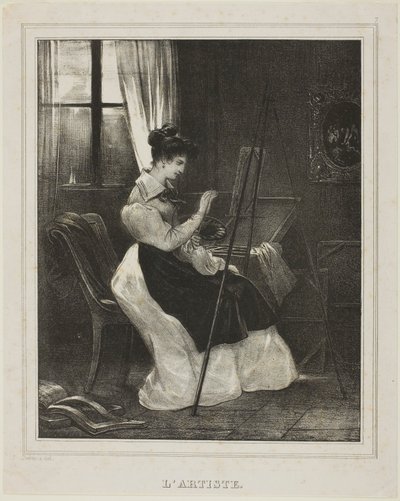 Kunstneren av Achille Devéria