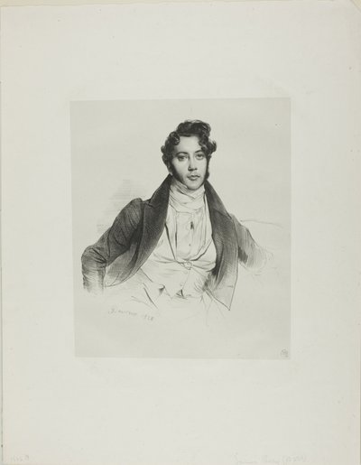 James Parry av Achille Devéria