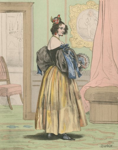 Midnatt av Achille Devéria