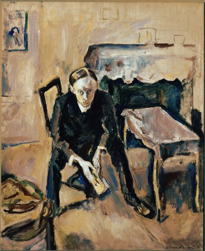 Portrett av den franske forfatteren Fernand Fleuret (olje på lerret av Achille Emile Othon Friesz