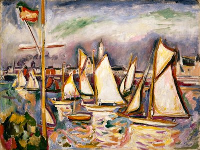 Regattaen i Antwerpen av Achille Emile Othon Friesz