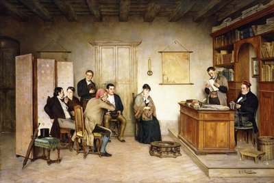 Lesingen av testamentet av Achille Glisenti