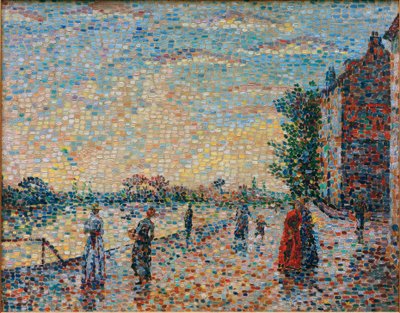Elvepromenaden av Achille Lauge