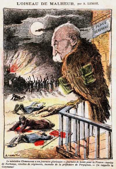 George Clemenceau i The Pilgrim av Achille Lemot