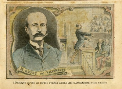Illustrasjon av Achille Lemot (1846-1909) i Le Pelerin av Achille Lemot