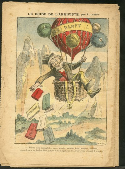 Illustrasjon av Achille Lemot (1846-1909) i Le Pelerin av Achille Lemot