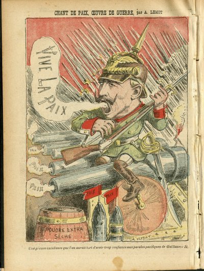 Illustrasjon av Achille Lemot (1846-1909) i Le Pelerin av Achille Lemot