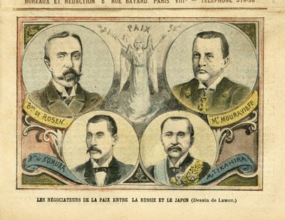 Illustrasjon av Achille Lemot (1846-1909) i Le Pelerin av Achille Lemot