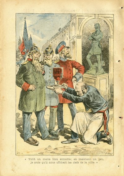 Illustrasjon av Achille Lemot (1846-1909) i Le Pelerin av Achille Lemot
