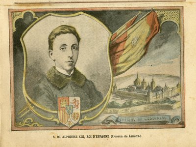 Illustrasjon av Achille Lemot (1846-1909) i Le Pelerin av Achille Lemot