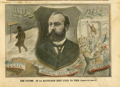 Illustrasjon av Achille Lemot (1846-1909) i Le Pelerin av Achille Lemot