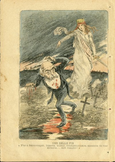 Illustrasjon av Achille Lemot (1846-1909) i Le Pelerin av Achille Lemot
