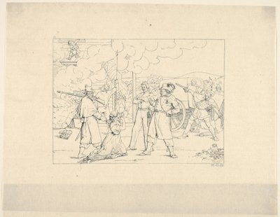 Valiant Men Dat Fite Mit Siegel fra Confederate War Etchings, 1861-63. av Adalbert John Volck