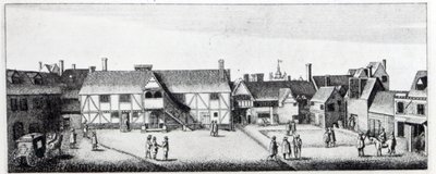 South View of Arundel House i London, etset av Wenceslaus Hollar i 1646 og utgitt i 1792 av Adam Alexius Bierling