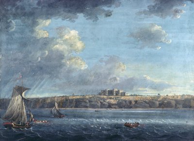 Highcliffe, nær Christchurch, fra havet av Adam Callander