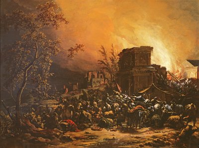 Nattplyndringsscene av Adam Colonia