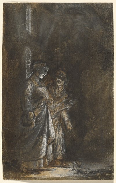 Ceres forvandler Stellio til en øgle av Adam Elsheimer