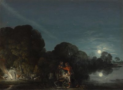Flukten til Egypt av Adam Elsheimer