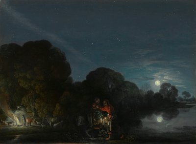 Flykten til Egypt av Adam Elsheimer