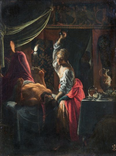 Judith Slaying Holofernes, ca. 1601-03 (olje på kobber) av Adam Elsheimer
