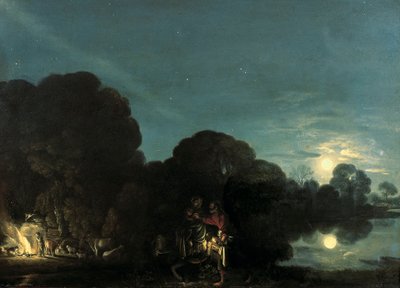 Flykten til Egypt av Adam Elsheimer