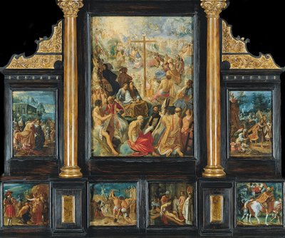 Frankfurt-altertavlen for opphøyelsen av det sanne kors av Adam Elsheimer