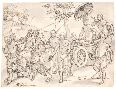 Kongen av Bali av Adam Elsheimer