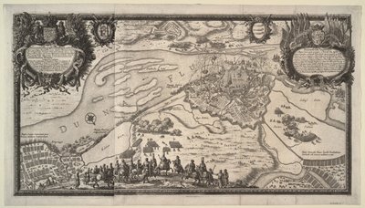 Beleiringen av Riga av den russiske hæren under tsar Alexei Mikhailovich i 1656, 1656 av Adam Perelle