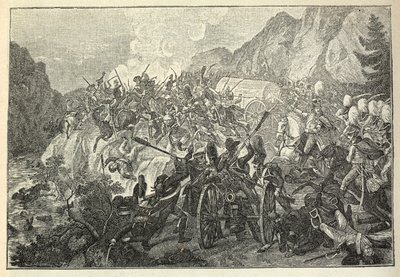 Slaget ved Katzbach 26. august 1813. av Adam von Bartsch