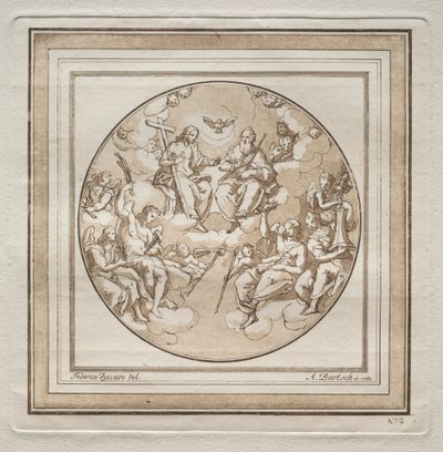 Treenigheten av Adam von Bartsch
