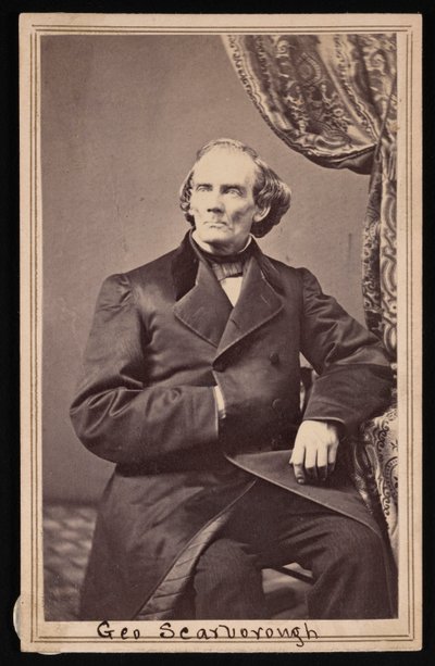 Portrett av George Scarborough, 1862-1863. av Addis and Noel