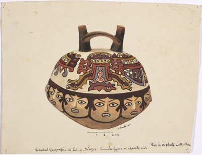 Container fra Nazca, Peru av Adela Breton