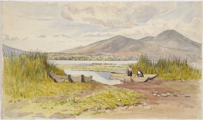 Lake Patzcuaro, Michoacan, Mexico av Adela Breton